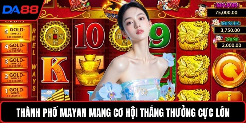 Thành phố Mayan mang cơ hội thắng thưởng cực lớn